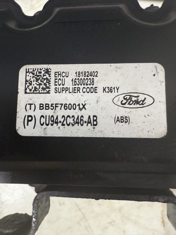 2015 FORD TRANSIT APU Control Panel