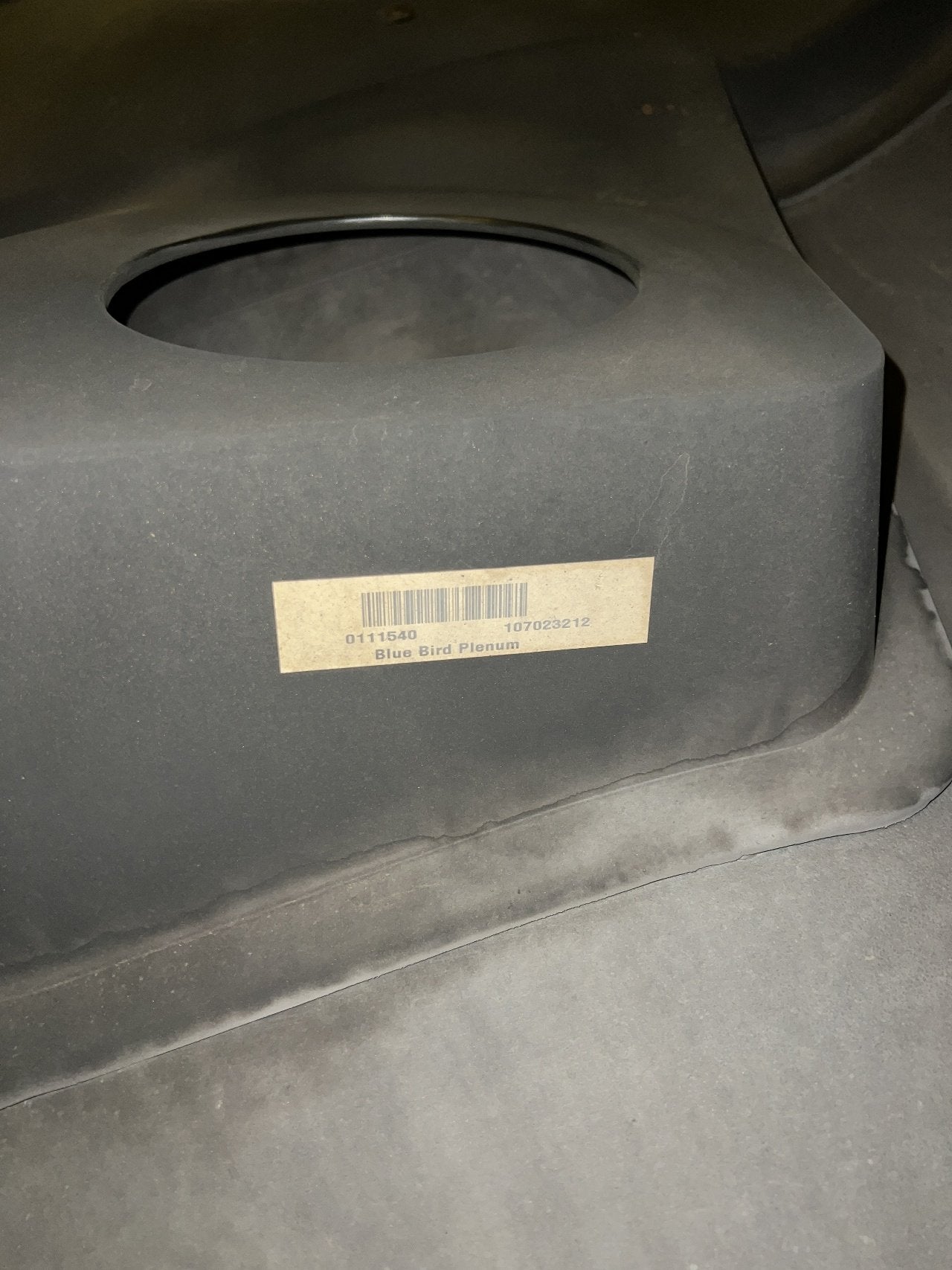 2011 BLUEBIRD VISION Hood