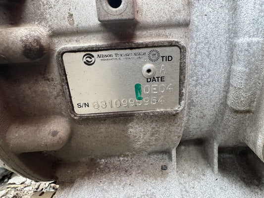 2010 ALLISON 2500PTS Transmission Assembly