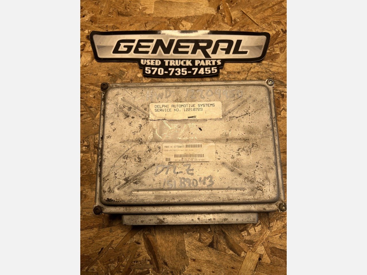  CHEVROLET ECM ECM Engine Control Module