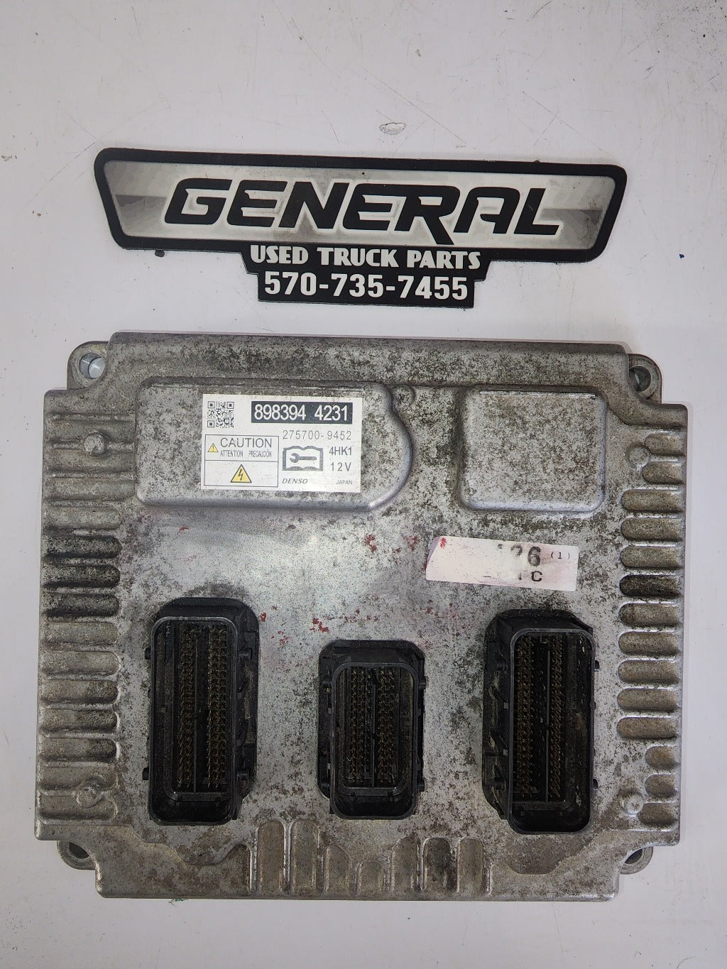 2019 ISUZU NPR ECM Engine Control Module