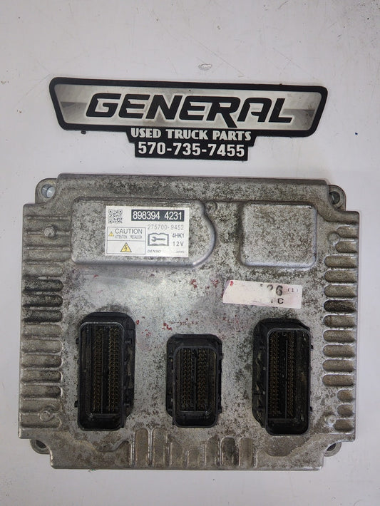 2019 ISUZU NPR ECM Engine Control Module