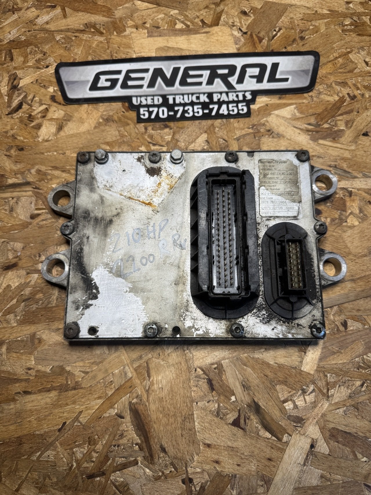  MERCEDES-BENZ ECM ECM Engine Control Module