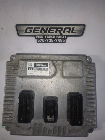 2019 HINO 195 ECM Engine Control Module