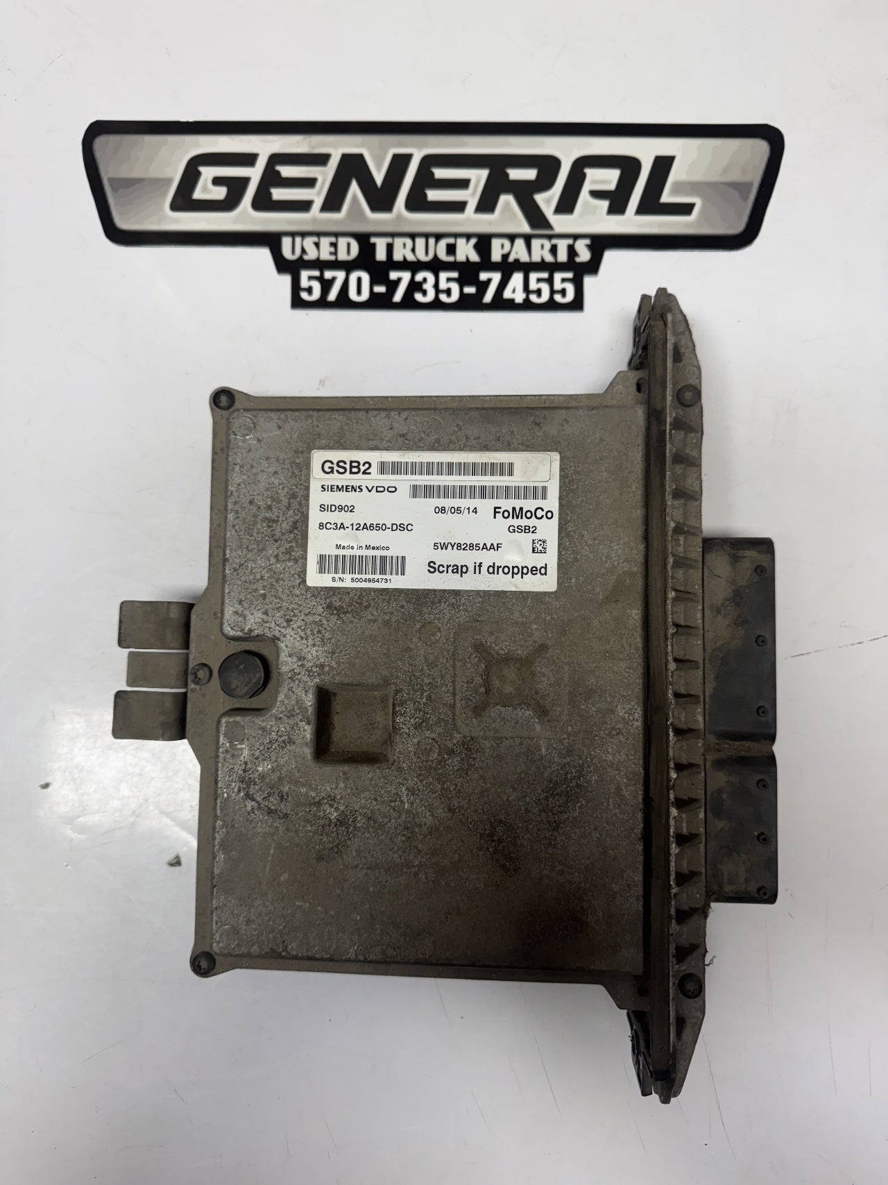 2008 FORD 6.4L ECM ECM Engine Control Module