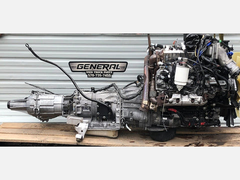 2009 DURAMAX LMM Dropout Engine Assembly