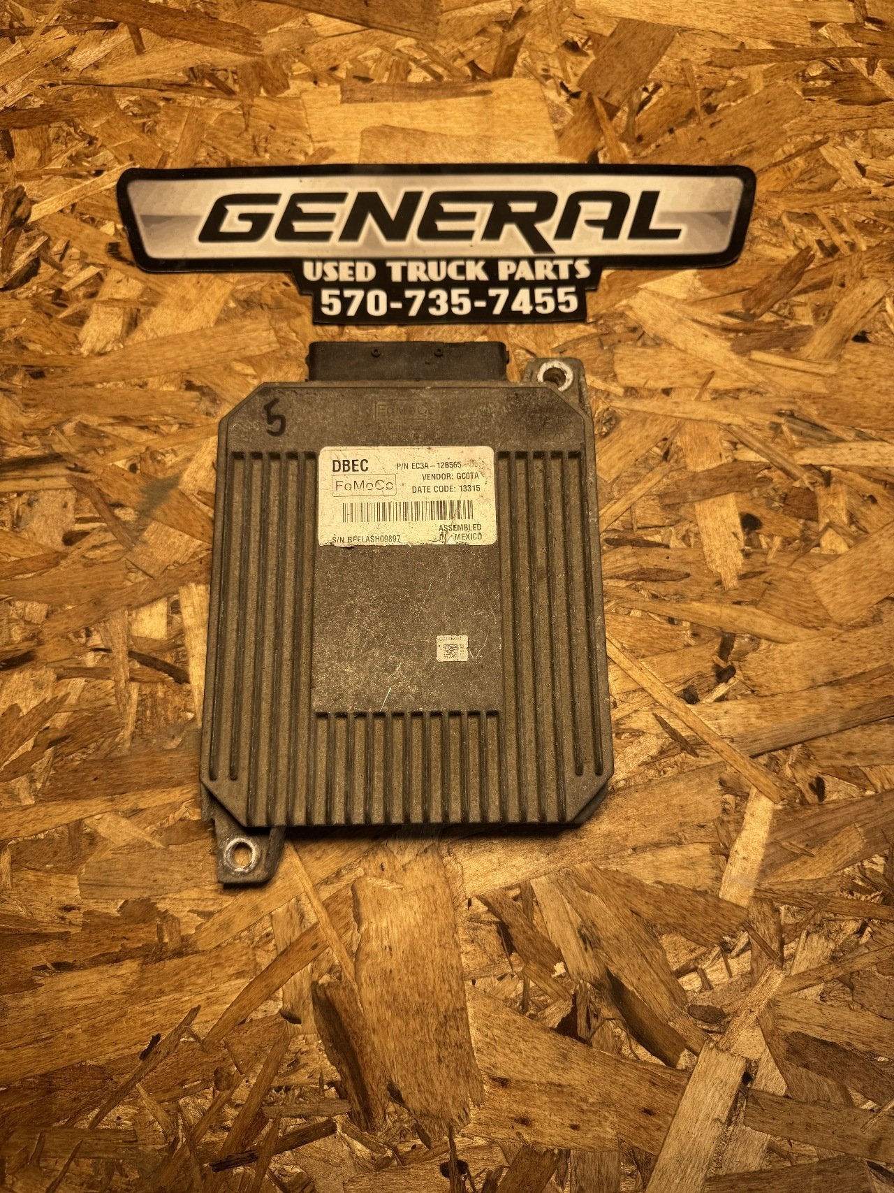 2014 FORD TCM Control Module TCM