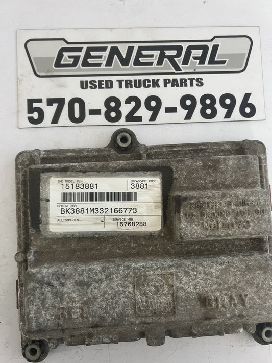2001 CHEVROLET ALLISON 1000 TCM Control Module TCM