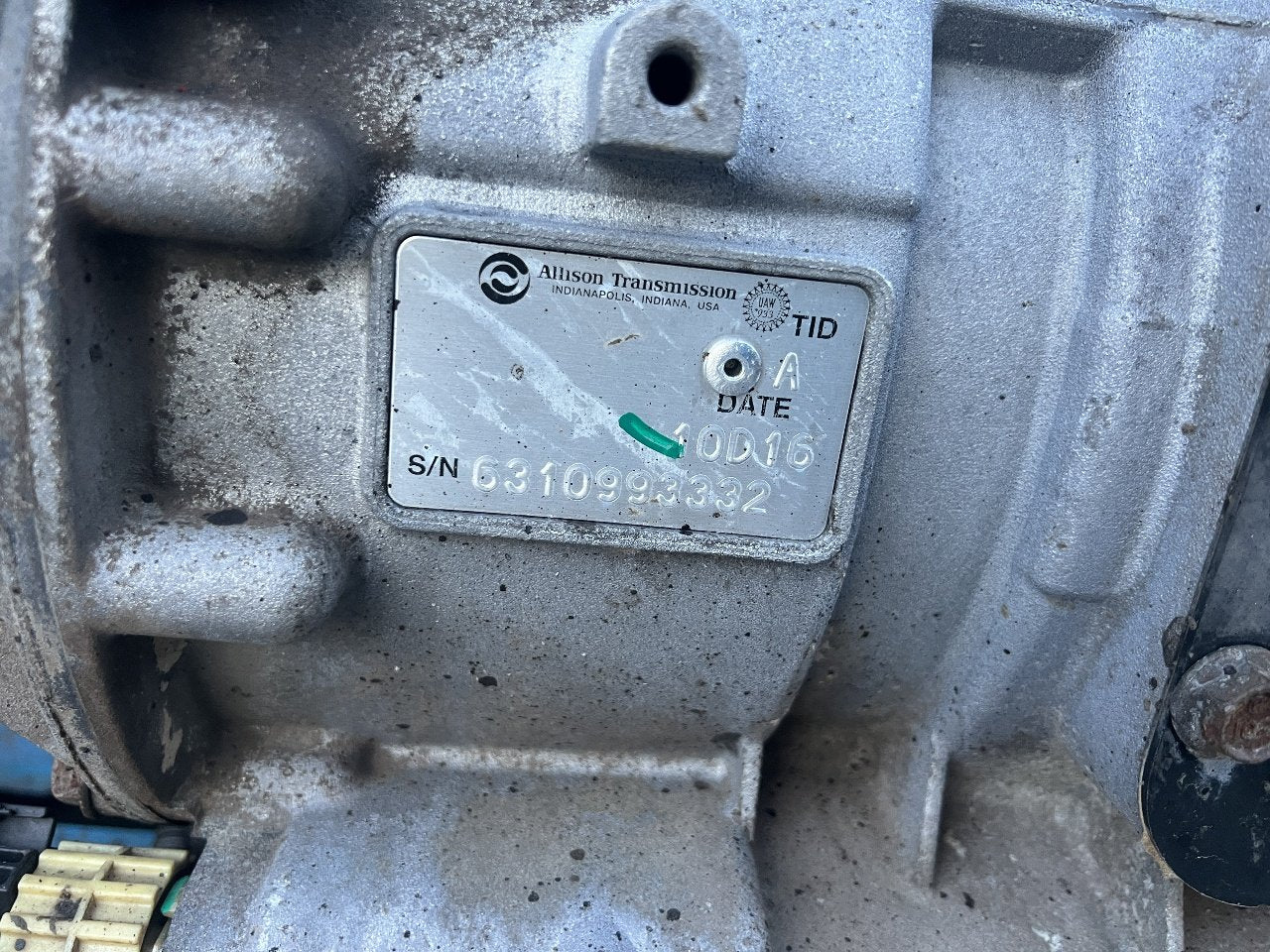 2010 ALLISON 2500PTS Transmission Assembly
