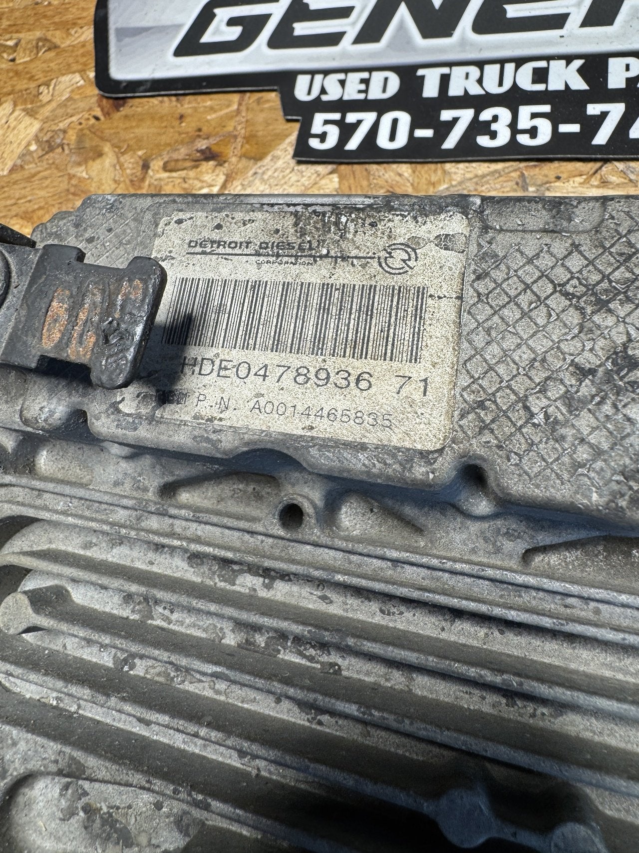 2017 DETROIT DIESEL ECM ECM Engine Control Module
