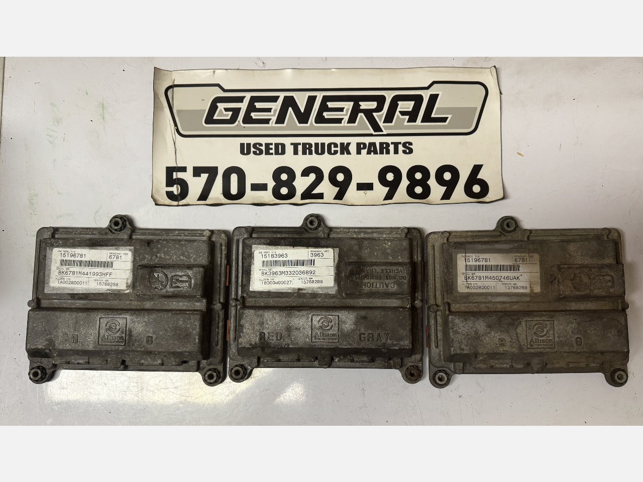 2004 CHEVROLET Allison ECM Engine Control Module
