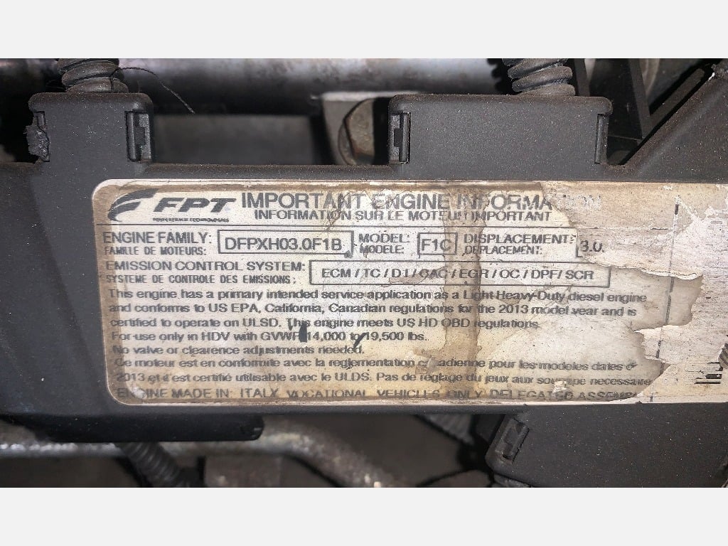 2014 MITSUBISHI Fuso Engine Assembly