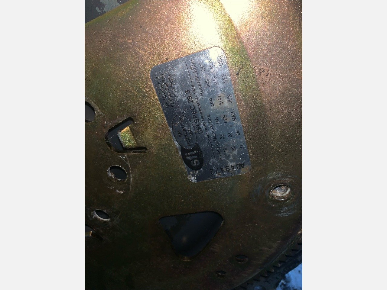 2012 DODGE 68RFE Transmission Assembly