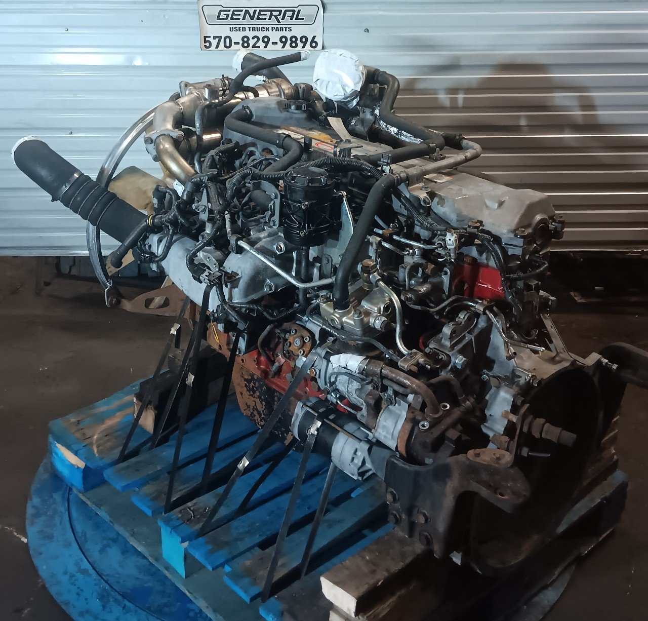 2009 HINO J08E-TW Engine Assembly