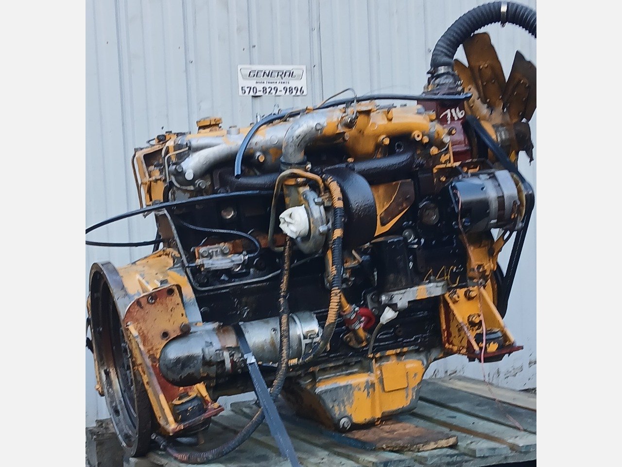 2001 LIEBHERR Perkins 354 Engine Assembly