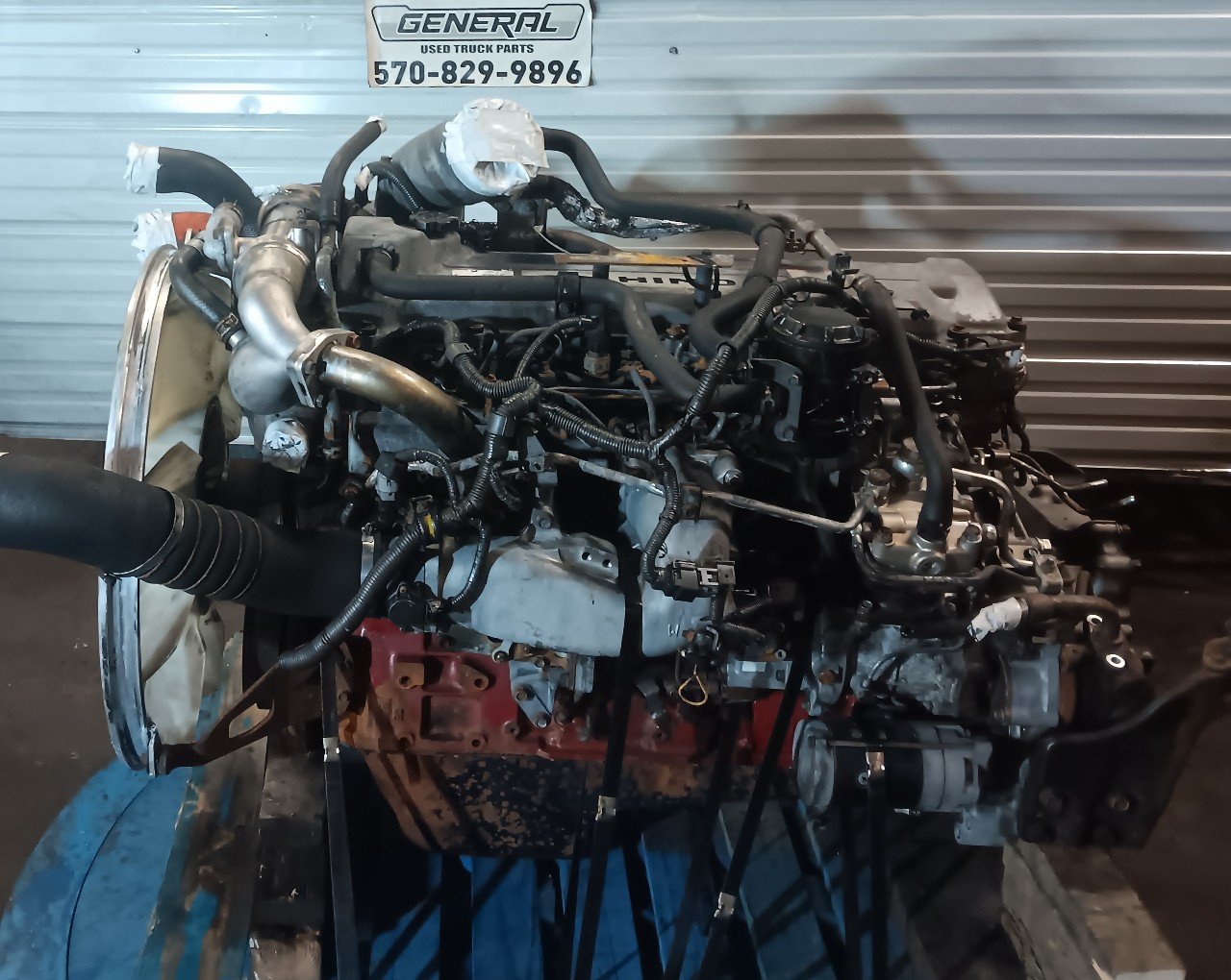 2009 HINO J08E-TW Engine Assembly