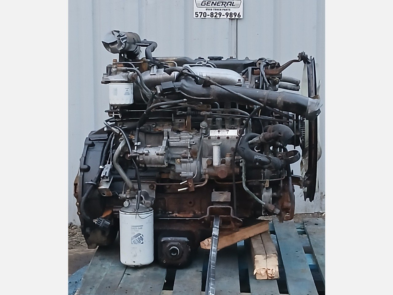 1996 ISUZU 4BD2TC Engine Assembly