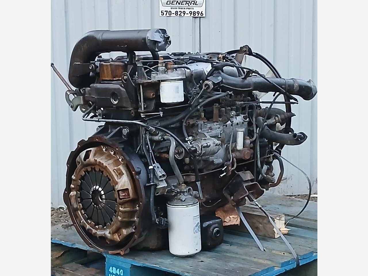 1996 ISUZU 4BD2TC Engine Assembly