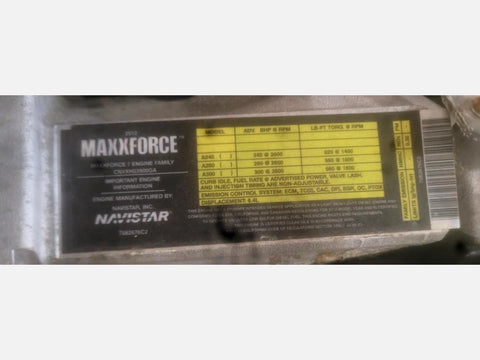 2012 INTERNATIONAL Maxxforce 7 Engine Assembly