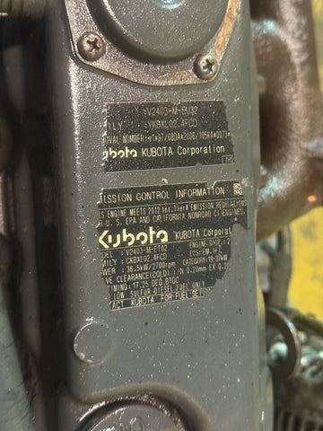 2012 KUBOTA V2403-M-ET02 Engine Assembly