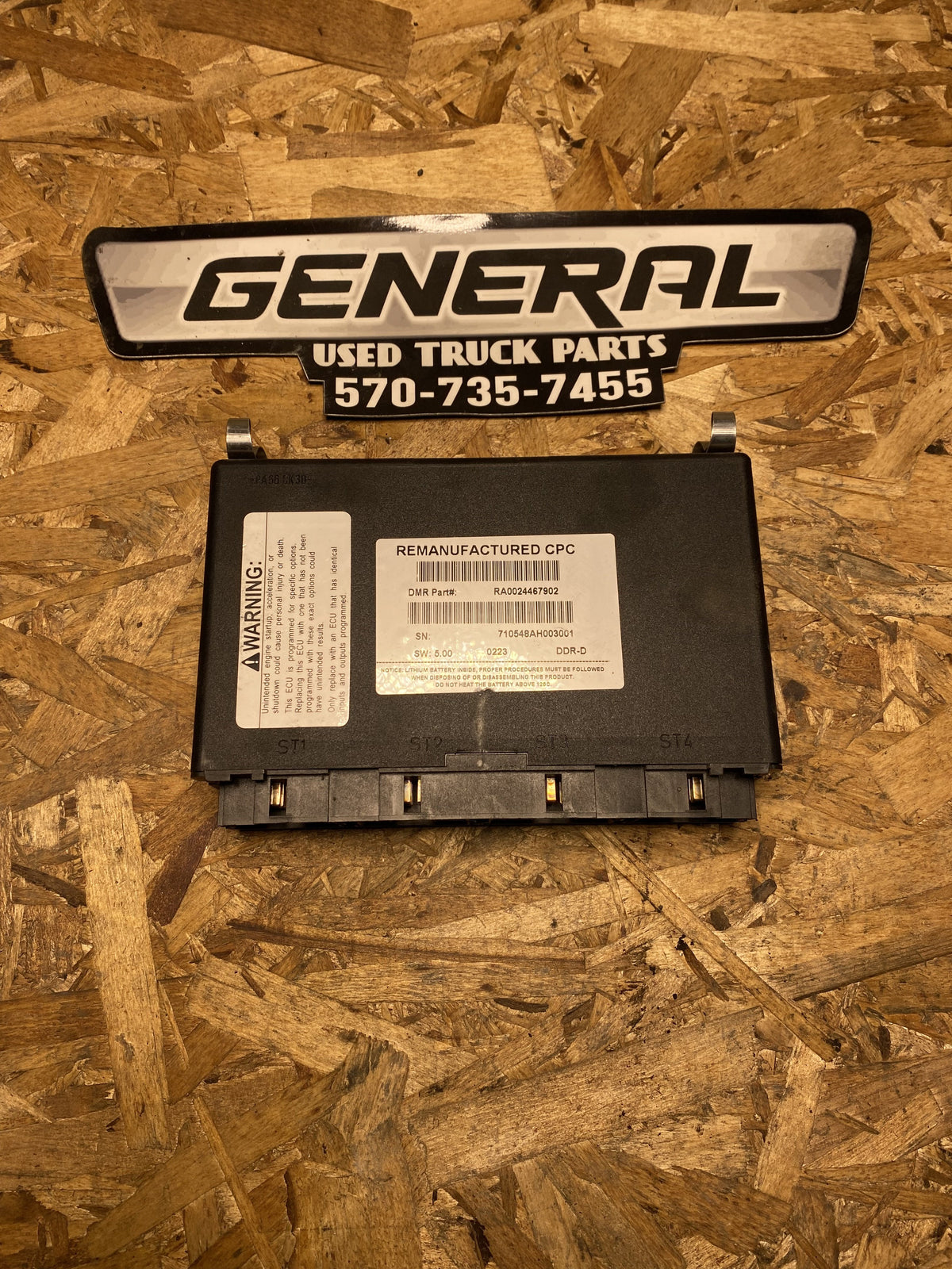 2011 FREIGHTLINER ECM ECM Engine Control Module