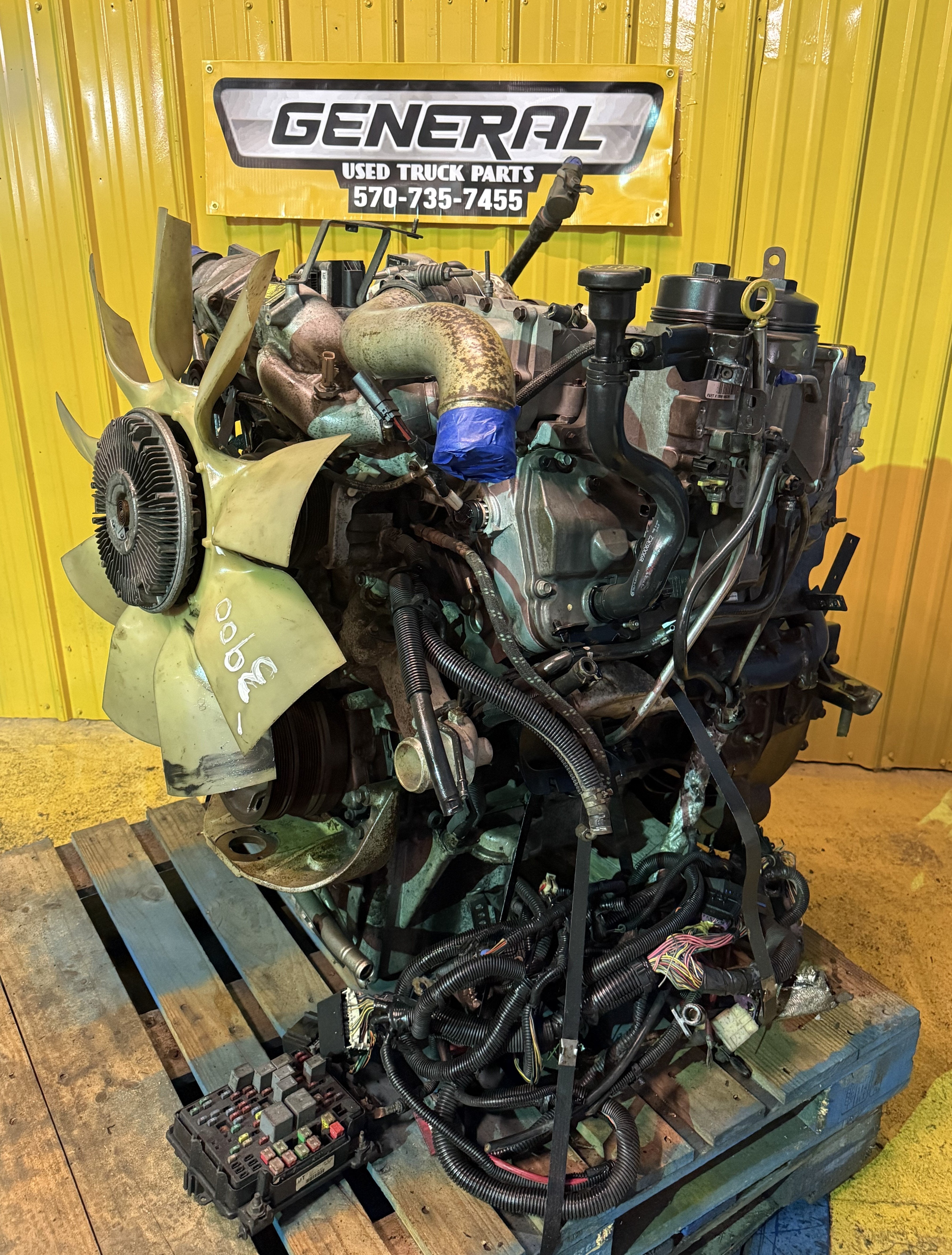 2012 INTERNATIONAL MAXXFORCE 7 CNVXH03900GA Engine Assembly