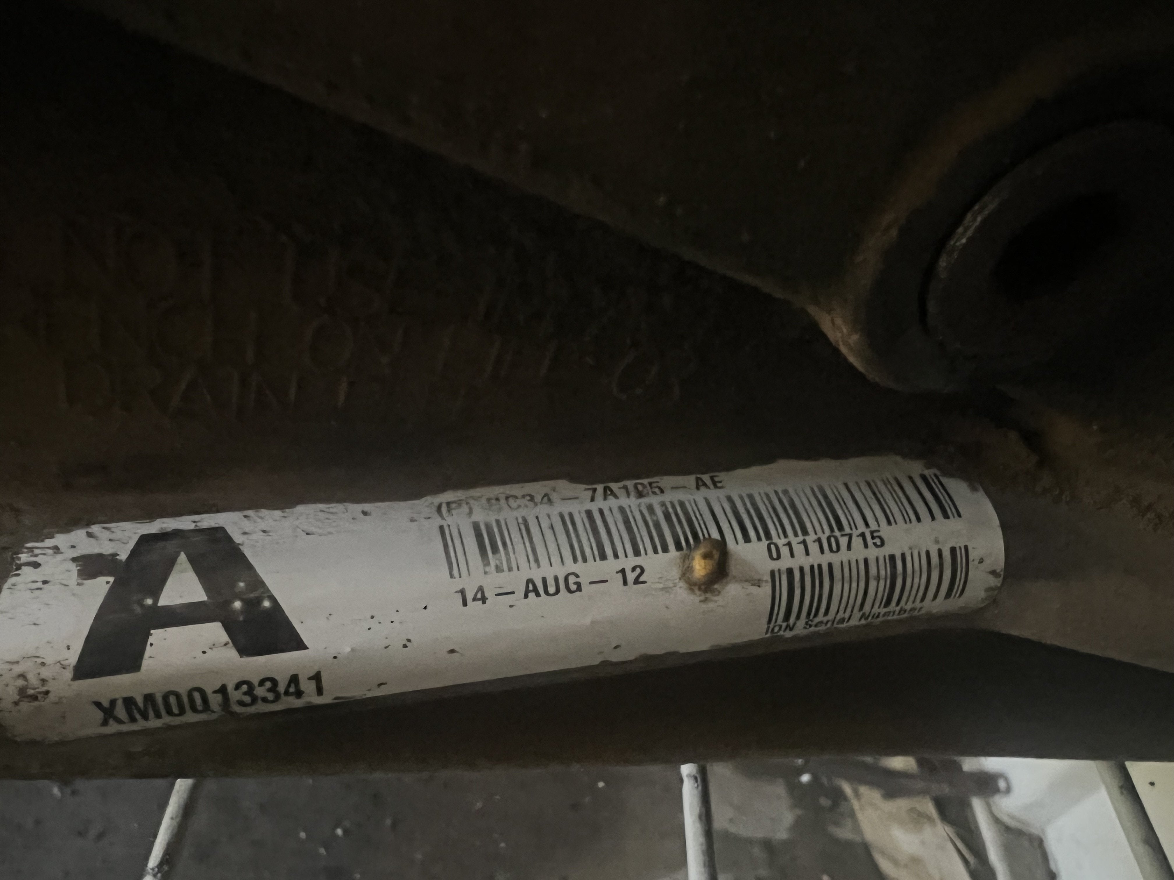 2012 FORD MP1628 Transfer Case Assembly