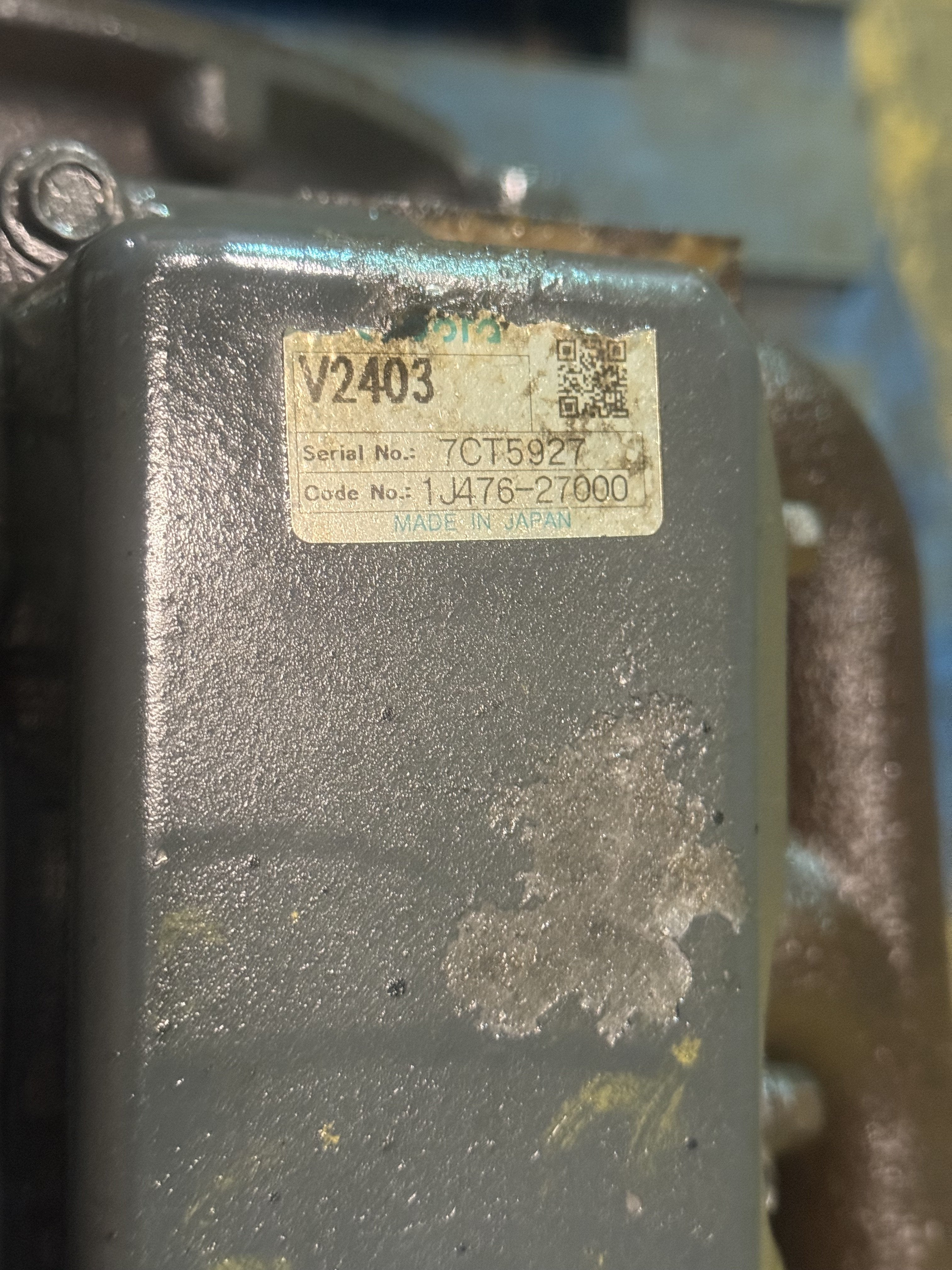 2012 KUBOTA V2403-M-ET02 Engine Assembly