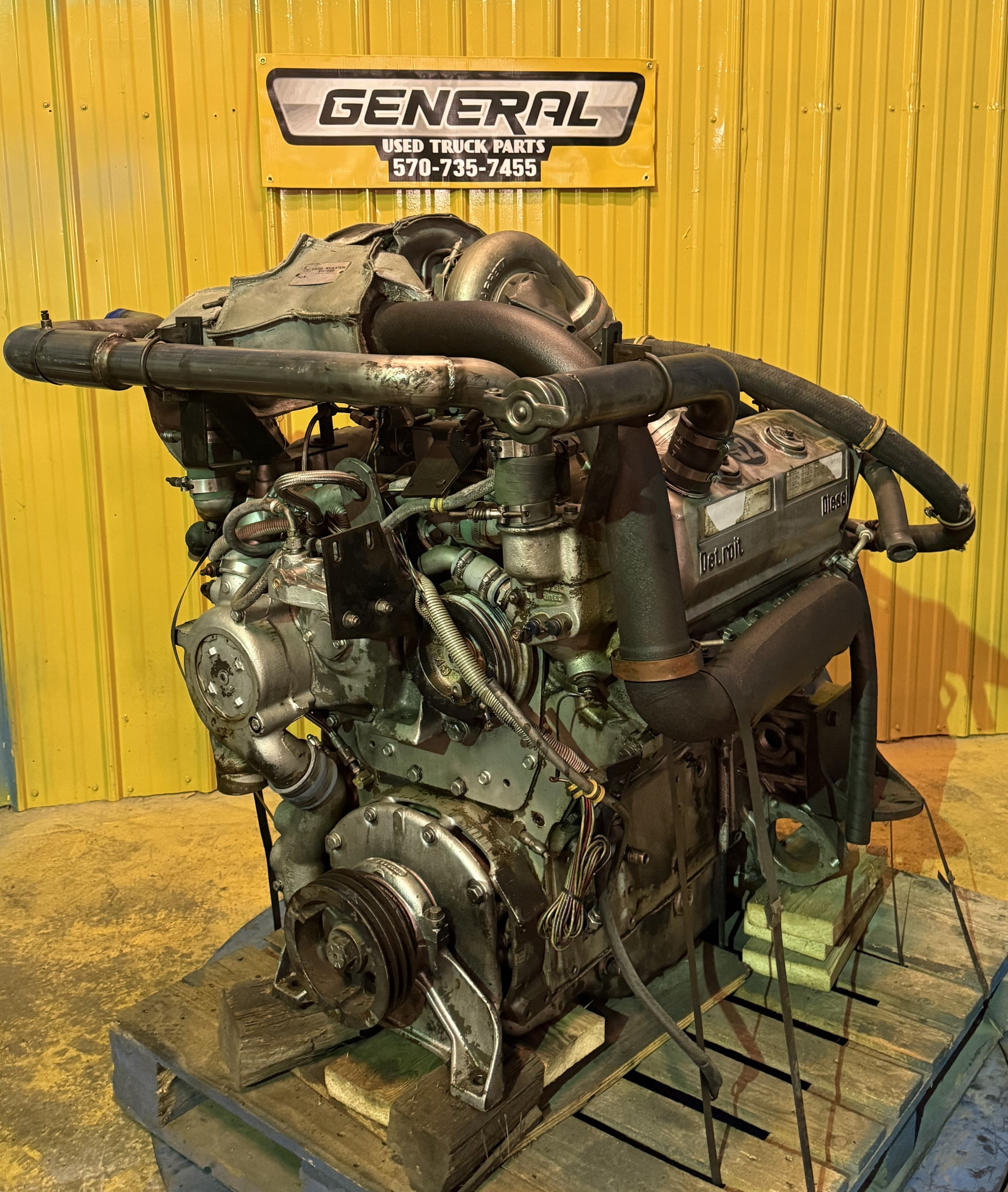  DETROIT DIESEL 6V92TA Engine Assembly