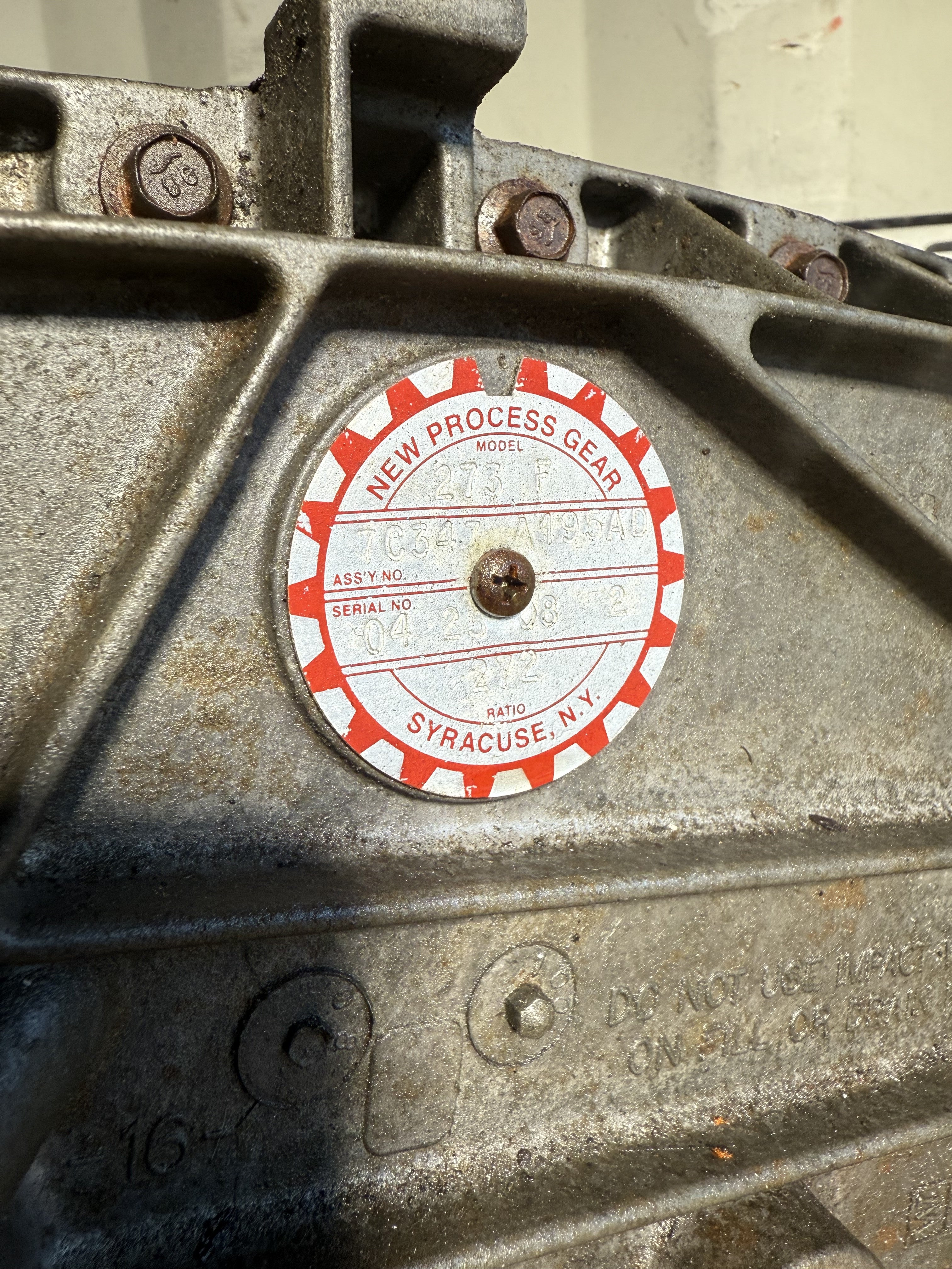 2009 FORD 271 F Transfer Case Assembly