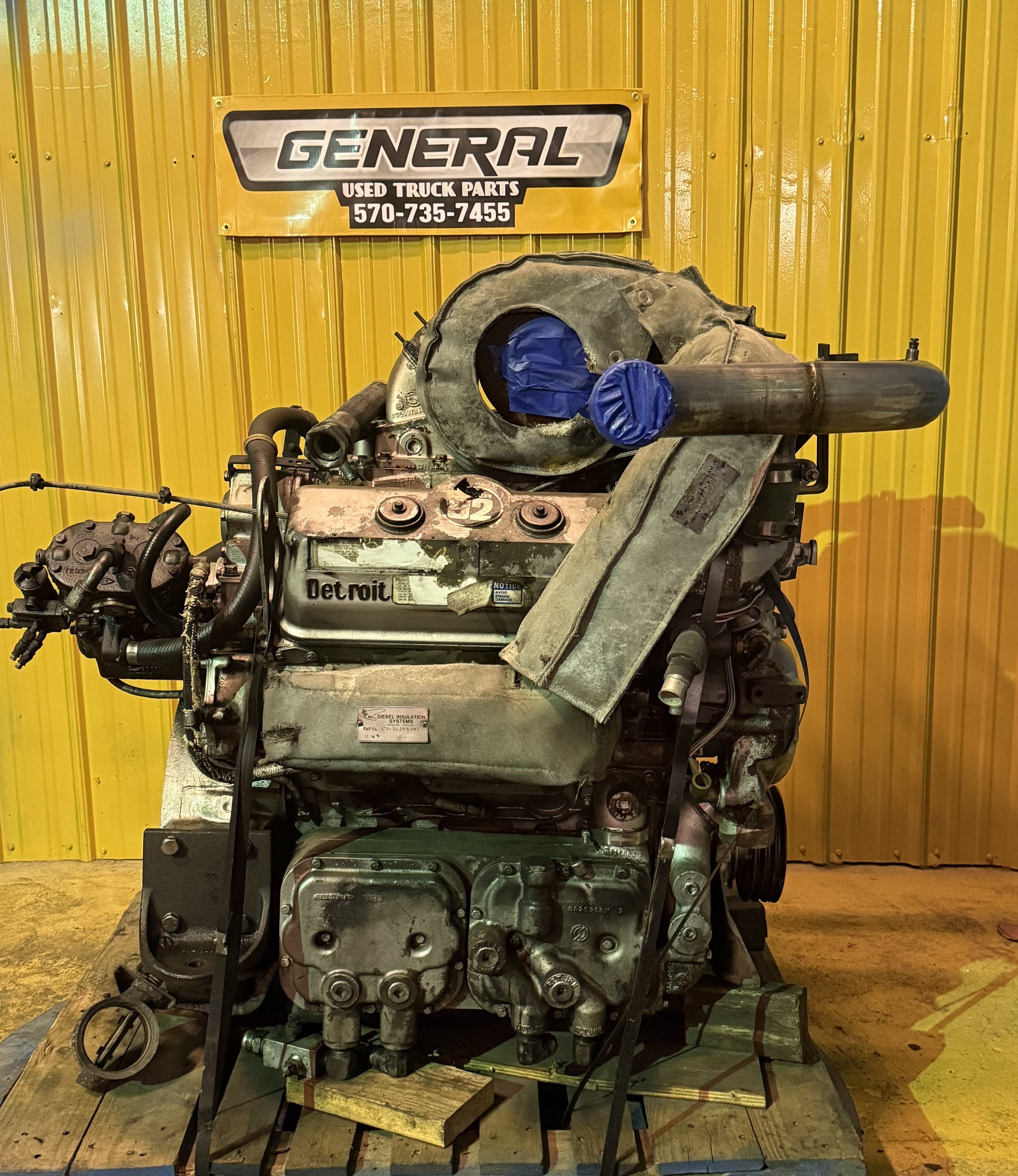  DETROIT DIESEL 6V92TA Engine Assembly